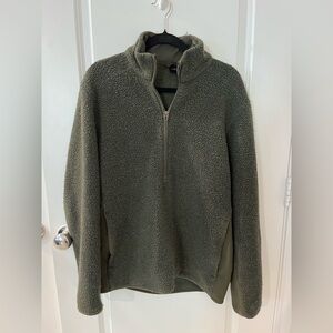 Lululemon Sherpa Quarter-zip Jacket in Green